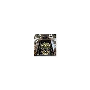 【並行輸入品】 Fouiunler Stars Moon and Sun Modern Area Rug 5x7ft Witch Decor Aの画像