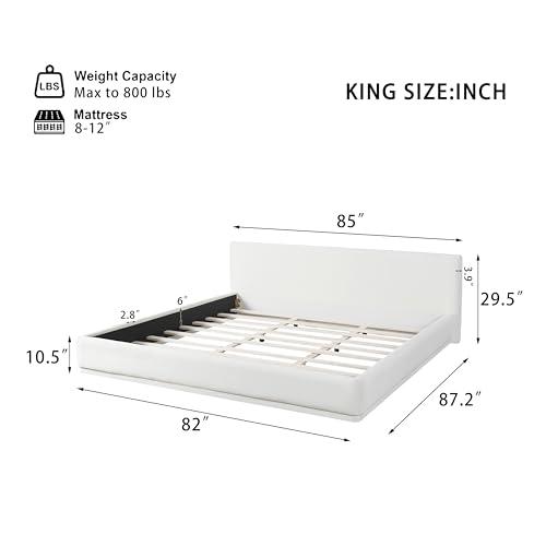 【並行輸入品】 THINK 30 Soft and Comfortable Upholstered Bed. Luxurious and Coz_4
