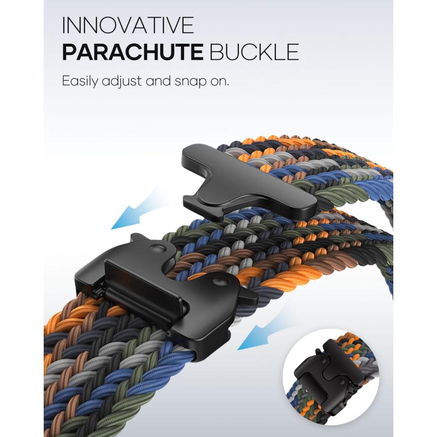 【並行輸入品】伸縮性のある編組バンド Google Pixel Watch 4/3 バンド 41mm Pixel Watch 2に対応 アッ_6