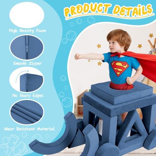 【並行輸入品】 Nevsokio 16PCS Modular Kids Play Couch Versatile Toddler Sofa Be_7