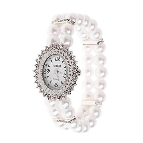 【並行輸入品】 CAZSTYK Women Watch Simulated Pearl for Rhinestone Luxury Fashioの画像