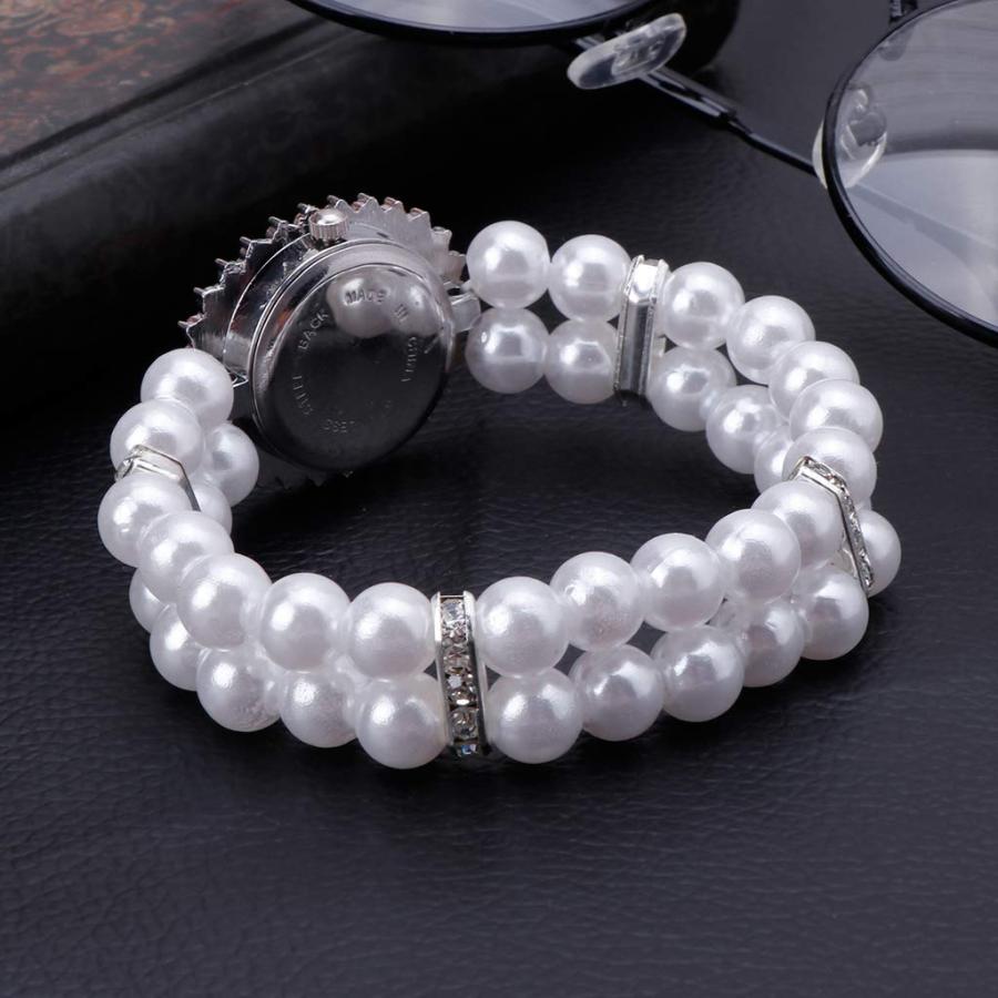 【並行輸入品】 CAZSTYK Women Watch Simulated Pearl for Rhinestone Luxury Fashioの画像