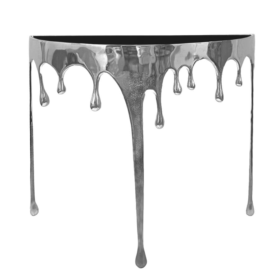 【並行輸入品】 TUP THE URBAN PORT Capri Sofa Console Table | 36.25" Half Moon G_3