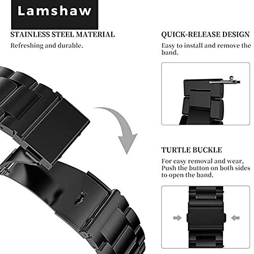 【並行輸入品】Lamshaw Merryking Translator Watchバンド クイックリリースステンレススチールメタル交換用ストラッ_4