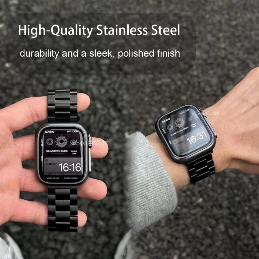 【並行輸入品】Lamshaw Merryking Translator Watchバンド クイックリリースステンレススチールメタル交換用ストラッ_6