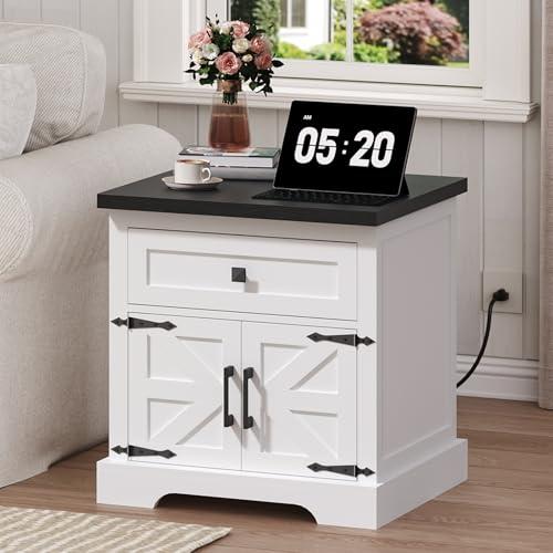 【並行輸入品】マハンクリス エンドテーブル ETBB157E01 MAHANCRIS Farmhouse End Table with Char_1