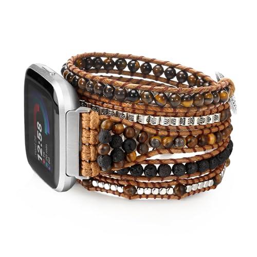 【並行輸入品】 Wingoden Bracelet Bands Compatible with Fitbit Versa 4/3/Sense 2_1
