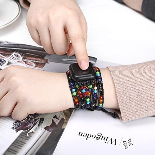 【並行輸入品】 Wingoden Bracelet Bands Compatible with Fitbit Versa 4/3/Sense 2_7