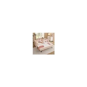 【並行輸入品】 TTK Twin Gingham Daybed with Pop Up Trundle Bed， Linen Twin to K_2