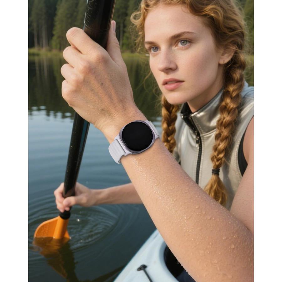 【並行輸入品】ナイロンループスポーツバンド Samsung Galaxy Watch 8 40mm/44mm 2025年モデル対応 ファブリック_3