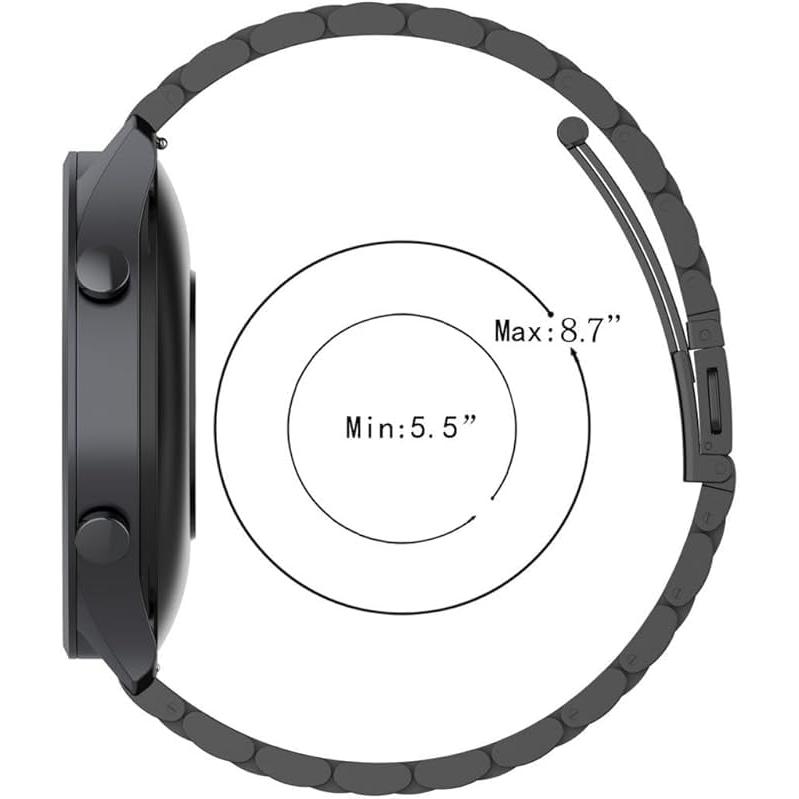 【並行輸入品】 Strap for CMF Watch 3 Pro Strap, Stainless Steel Metal Mesh Wrisの画像