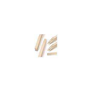 【並行輸入品】Threehoney 木製ベッドスラット 交換用 長さ39.3インチ x 幅2.08インチ x 高さ0.33インチ 円弧 無垢材