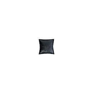 【並行輸入品】UrbanFocal ラムスキン ブラック レザー 枕カバー 14x14インチ オフィス、リビングルーム、ベッドルーム用の装飾_2