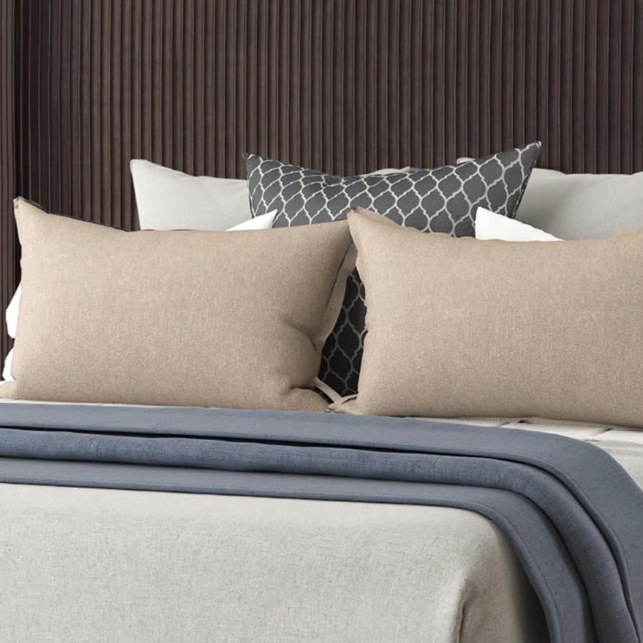 【並行輸入品】 King Size 68.50\"H Upholstered Bed Frame, Luxurious Platform Bedの画像