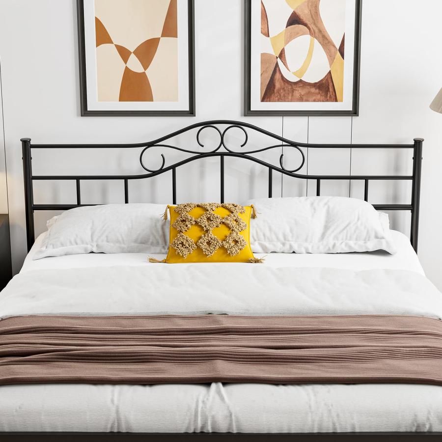【並行輸入品】 IKIFLY Metal California King Size Headboard， Adjustable Height，