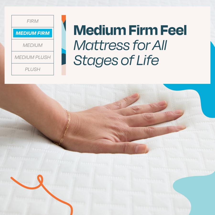 【並行輸入品】 Linenspa 6 Inch Gel Infused Memory Foam Mattress Twin XL Size_6