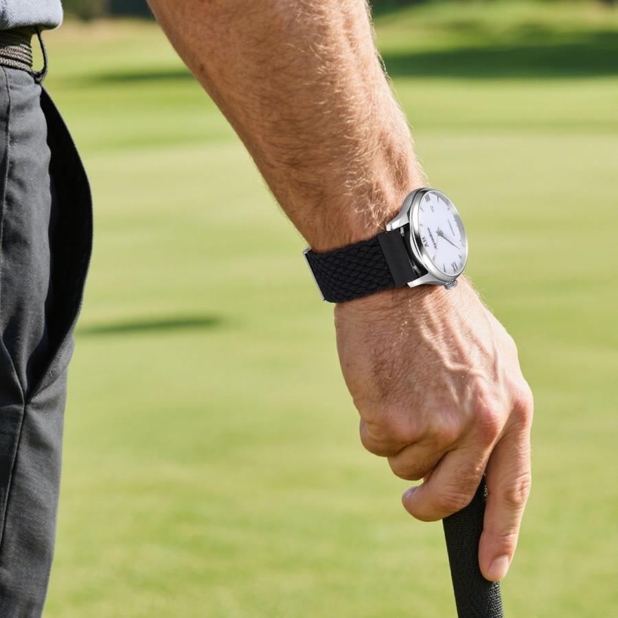【並行輸入品】 Ayadoo Braided Nylon Watch Bands, Quick Release Replacement Watcの画像