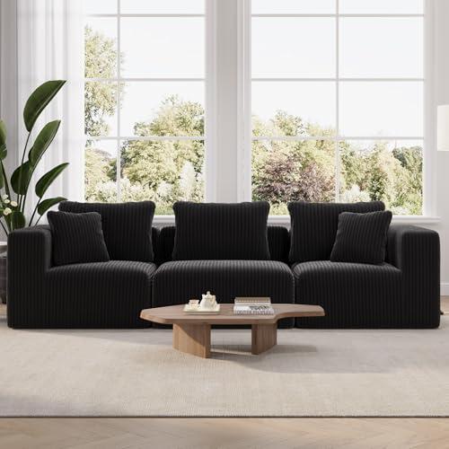 【並行輸入品】 Novilla 106" Modular Sectional Sofa， Modern Cloud Sectional Couc_1