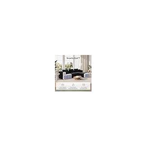 【並行輸入品】 Novilla 106" Modular Sectional Sofa， Modern Cloud Sectional Couc_5