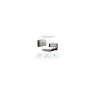 【並行輸入品】 PUREMIND Full Murphy Bed Cabinet with Mattress Included， Bedroom_5