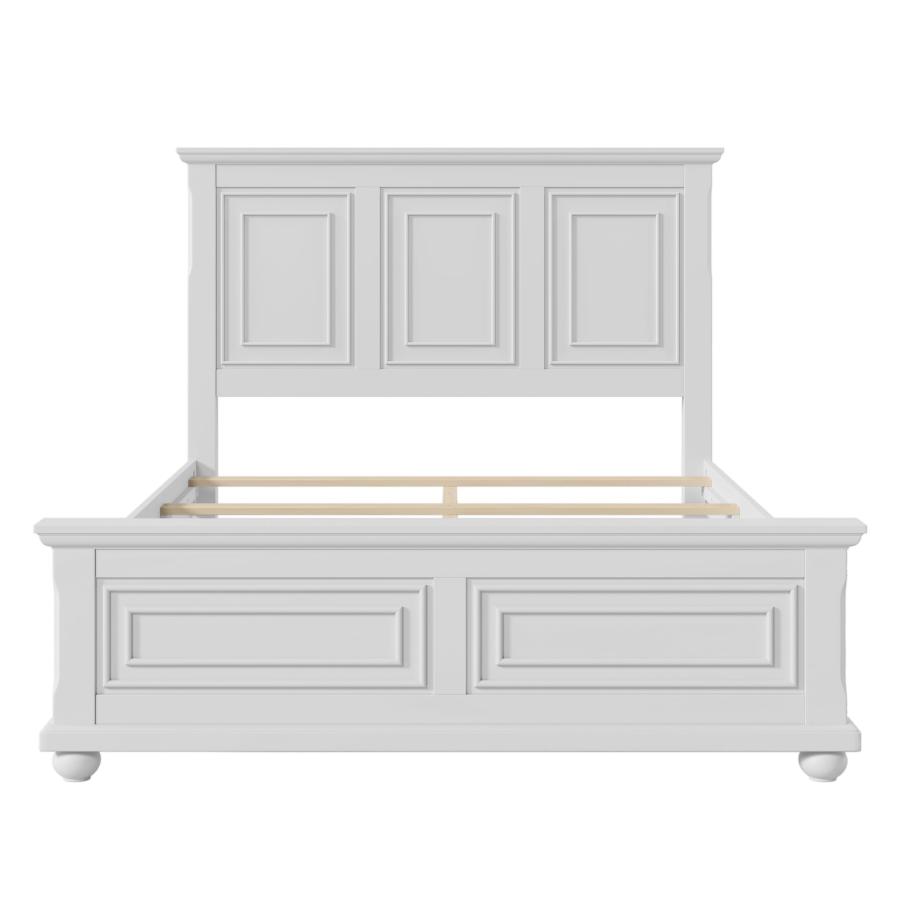 【並行輸入品】 Traditional Town and Country Style Wood Vintage Queen Bed Frame_9