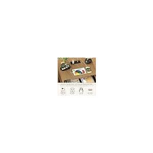 【並行輸入品】XIAO WEI エンドテーブル 20W 高速充電ステーション付き 溝付きソファサイドテーブル 収納付き 高さ21.7インチ 引き_8