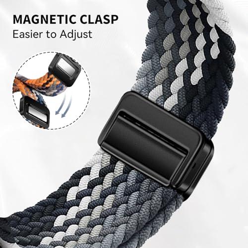 【並行輸入品】交換用編組ストラップ CMF Watch 3 Proバンド対応 調節可能&通気性 織物バンド Watch Pro 2 1用 (ブラ_4