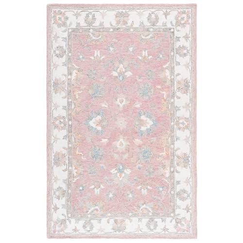 【並行輸入品】 SAFAVIEH Heritage Collection Area Rug 2'3" x 8' Runner， Pink &_1