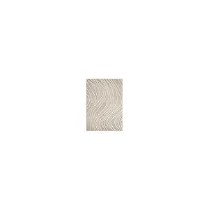 【並行輸入品】 Abani Modern Geometric Wavy Area Rug Cream， 8' x 10' Chunky，