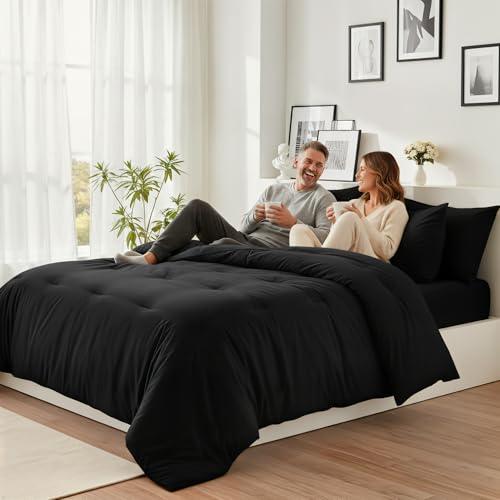 【並行輸入品】 Easthome Oversized King Comforter Set 7 Pieces Ultra Soft Bed_7