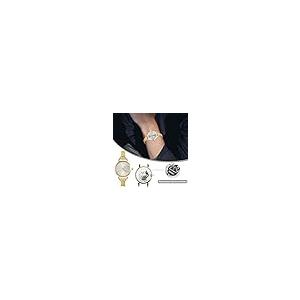 【並行輸入品】 papasgix Italian Charm Bracelet Gold Silver Watches for women meの画像