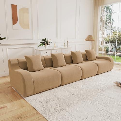 【並行輸入品】 Nicecmft Oversized Modular Couches， 148 Inch Sectional Boneless_1