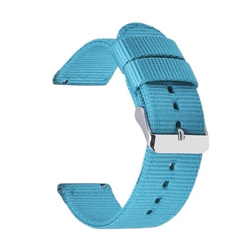 【並行輸入品】 BCBKFAECTG Quick release Nylon Watch Strap, Universal For Men Anの画像