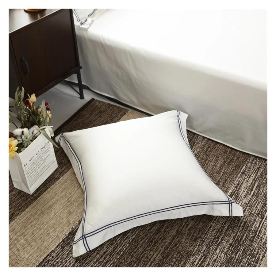 【並行輸入品】 DSDNPTV Luxury Egyptian Cotton Duvet Cover Fitted Bed Sheet Prem_9