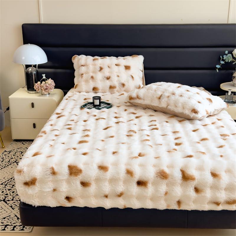 【並行輸入品】 Thickened Milk Velvet Bedspread Single Piece Winter Warmth Velve_8