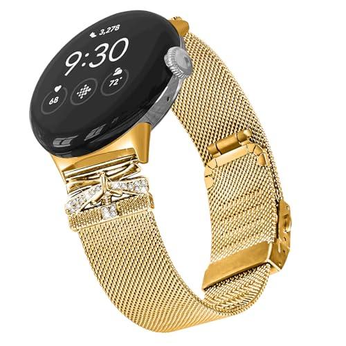 【並行輸入品】 FoundEast Compatible with Google Pixel Watch 4 45mm Metal Band,の画像