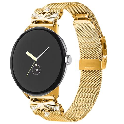 【並行輸入品】 FoundEast Compatible with Google Pixel Watch 4 45mm Metal Band,の画像