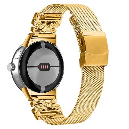 【並行輸入品】 FoundEast Compatible with Google Pixel Watch 4 45mm Metal Band,の画像