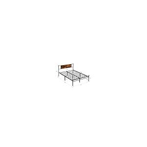 【並行輸入品】 Clyrava Full Size Bed Frames， Metal Platform Bed Full with Wood_5