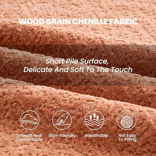 【並行輸入品】 Quorflax 66.9'' Modular Sectional Loveseat， Chenille Upholstered_7