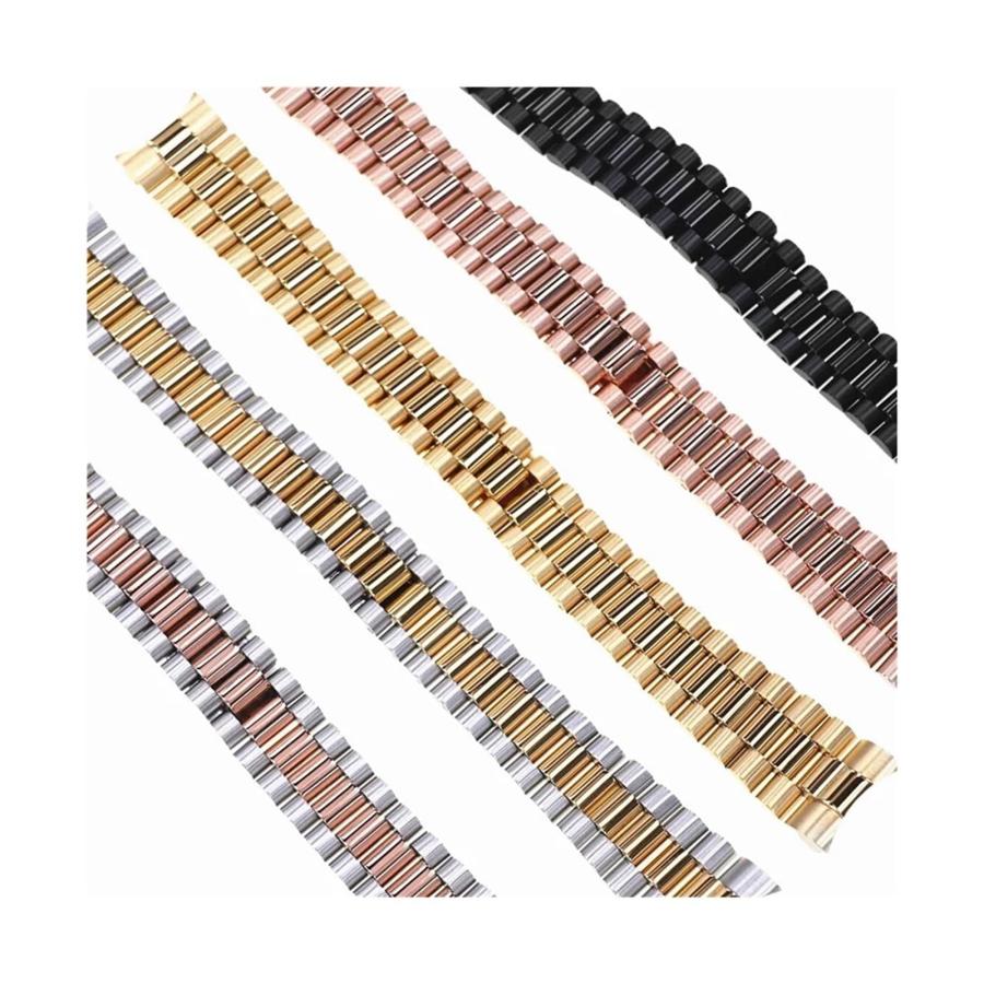 【並行輸入品】 LUZHUTIZI Watch bands for men， 20mm Presidential Millennium Stai_6