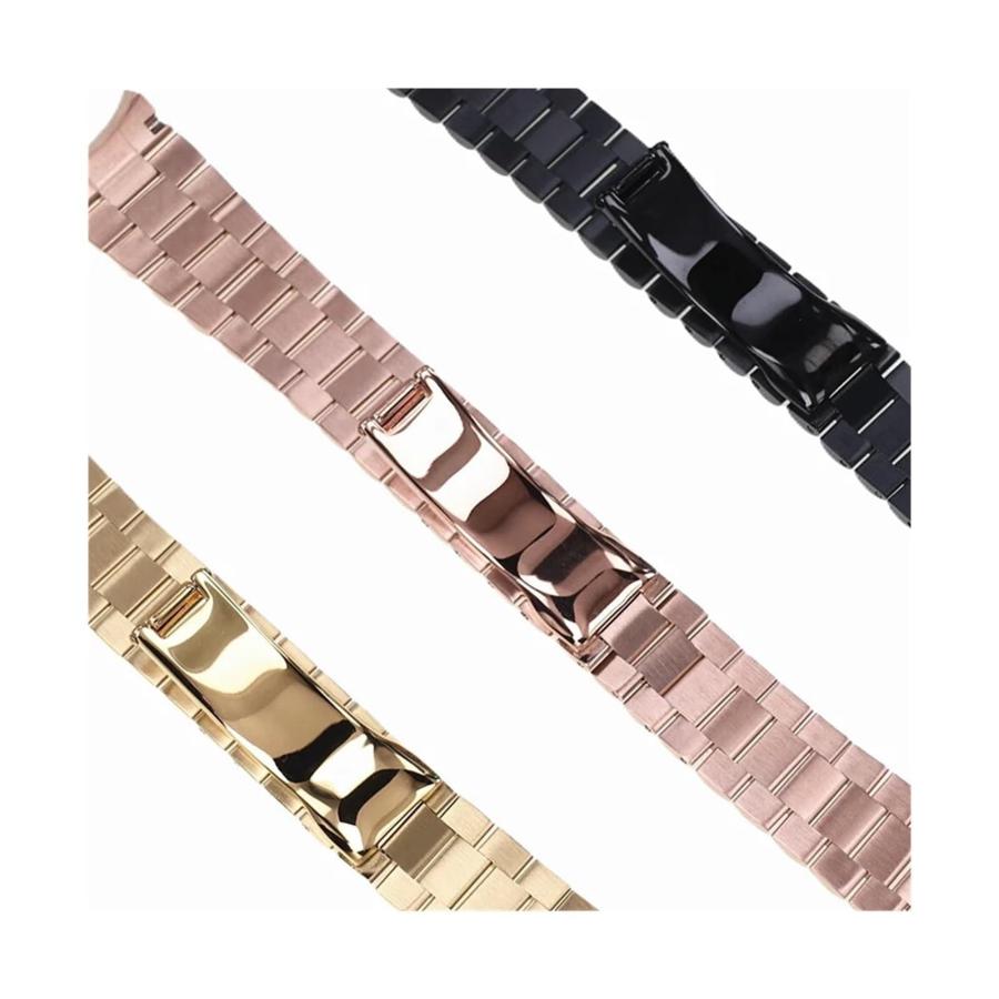 【並行輸入品】 LUZHUTIZI Watch bands for men， 20mm Presidential Millennium Stai_9