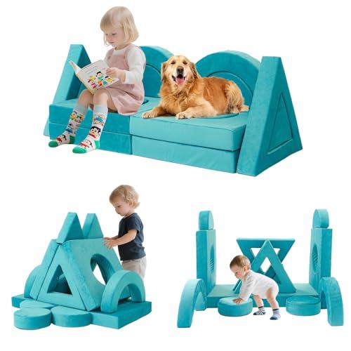 【並行輸入品】 Modular Kids Play Couch Kids Couch for Playroom Bedroom DIY Cr_1