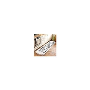 【並行輸入品】 Hallway Runner Rug 2'x6'， Life is Better at The Lake Long Non Sl_8