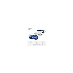 【並行輸入品】 PUREMIND 2 in 1 Pull Out Sofa Bed Queen， Convertible Sofa Beds C_8
