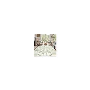 【並行輸入品】DCX 25 0007 モダン グリーン 5x7 エリアラグ DCX Abstract Machine Washable 5x7_2