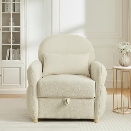 【並行輸入品】 Mofolit 33.5" Mordern Accent Chairs，Reading Chair with Storage，S_7