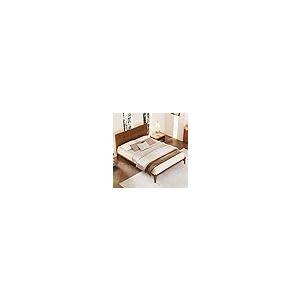 【並行輸入品】 Harper & Bright Designs Queen Size Bamboo Bed Frame with Tall He_8