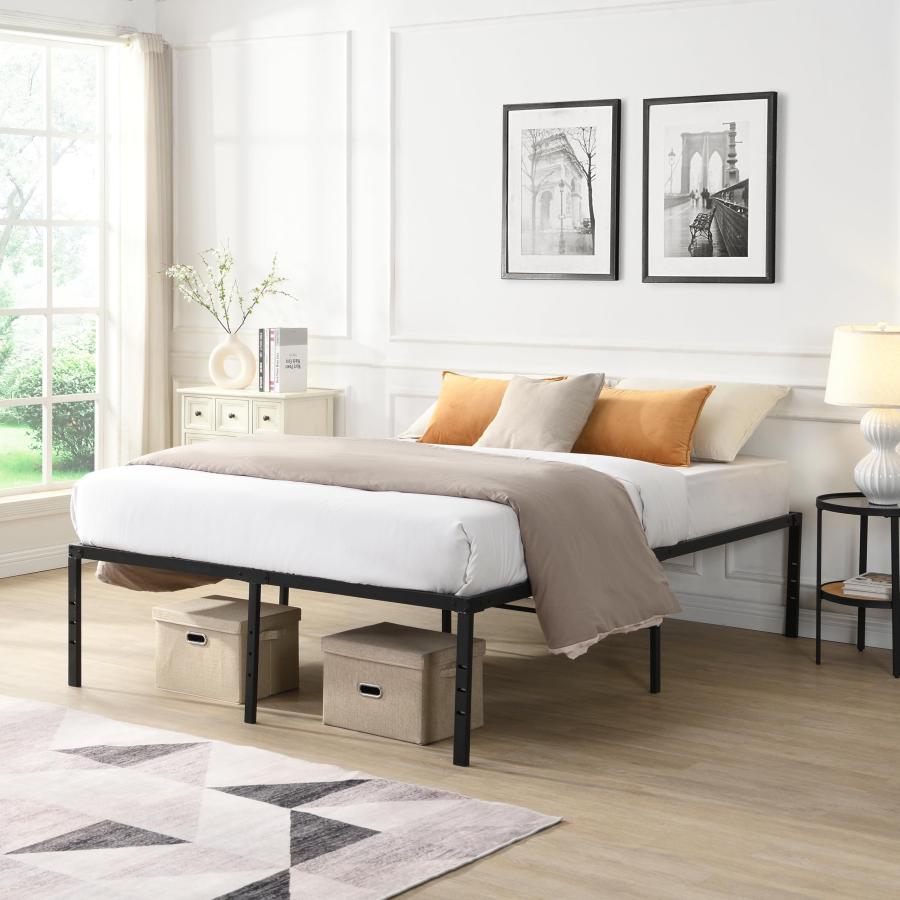 【並行輸入品】 Queen Size Bed Frame, Heavy Duty Metal Bed Frame, Quick & Easy Aの画像