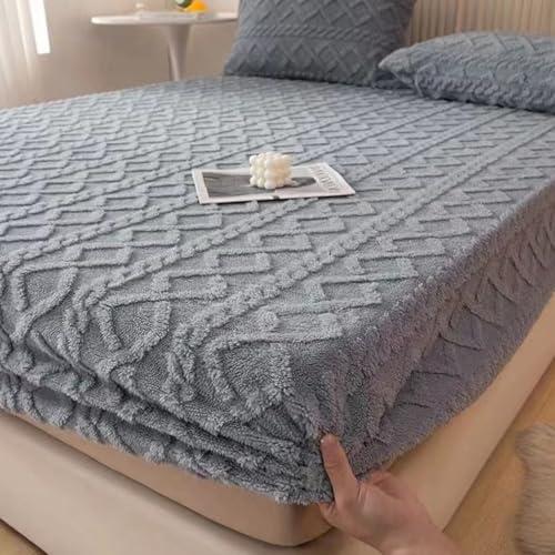 【並行輸入品】 Elastic Bed Sheets， Various Sizes Plush Fluffy Comfortable Warm_1